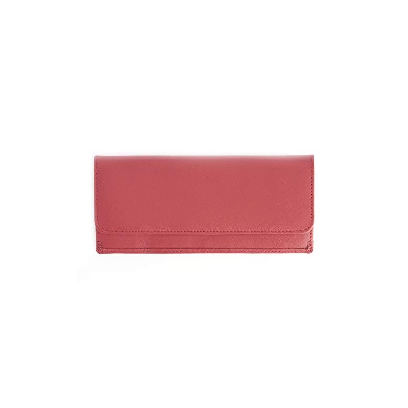 RFID Blocking Clutch Wallet - Red, Rfid Wallet