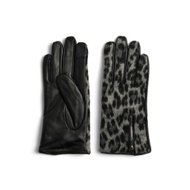 PIECES Pcneo Leather Smart Gloves, black, L