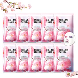 10 Pcs Face Sheet Masks Set,Moisturizing Sheet Masks,Hydrating Facial Mask Gift Set for Women,Mom,Wife & Girlfriends 14