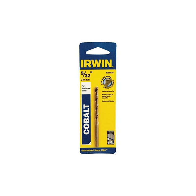 Irwin 3016010 5/32" X 3-1/8" Cobalt Drill Bit