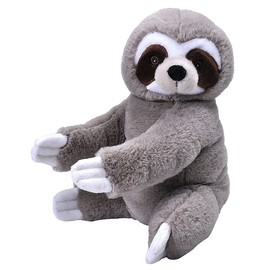 Wild Republic EcoKins Sloth Stuffed Animal 12 inch, Eco Friendly Gifts for Kids, Plush Toy, Handcrafted Using 16 Recycled Plastic Water Bottles