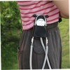 Ciieeo 2pcs Leather Stethoscope Holder Clip Portable Stethoscope Protector for