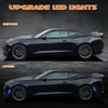 AreLokpri Front Rear Bumper Side Marker Lights Compatible with Chevy