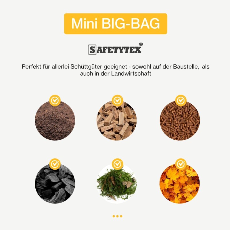 Safetytex Mini Big-Bag White 40 x 40 x 45 cm