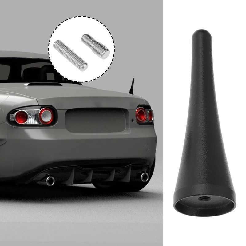 eMagTech 3.8 Inch Radio Antenna Aluminum Alloy Compatible with Mazda