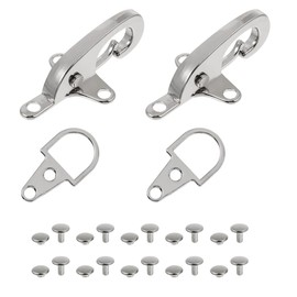 DIYEAH Belt Accessories Silver Zinc Alloy Belt Buckles Buckles Bag Decorative Trim for Coats