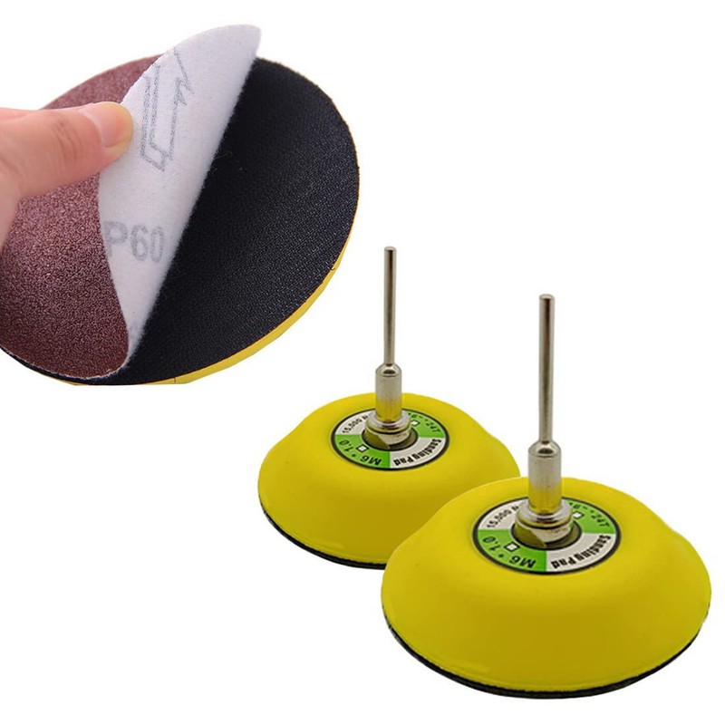 75mm Sanding Pad Φ75mm Diameter Magic Pad Plastic 1pcs/2pcs 6MM