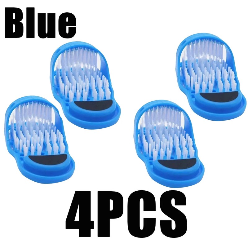 Shower Foot Scrubber for Easy Cleaning – Suction-Cup Foot Brush