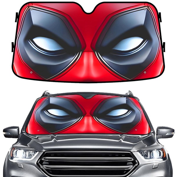 GENANY Sinister Eyes Windshield Sun Shade for Car SUV Truck