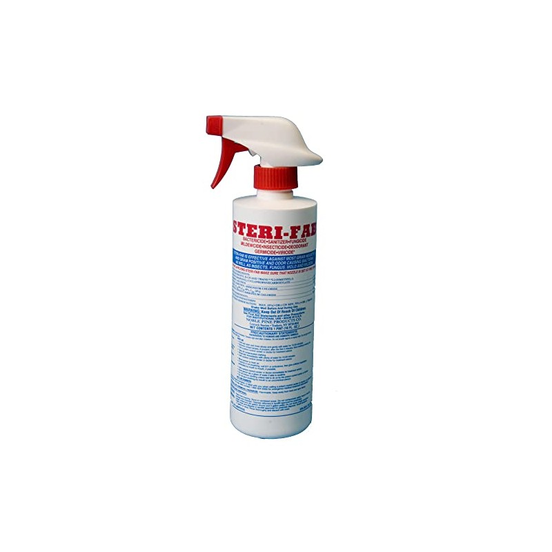 Steri-Fab Bactericide, Sanitizer, Fungicide, Mildewcide, Insecticide, Deodorant & Virucide -