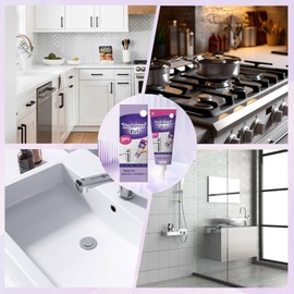 FIYADWZH Cleaning Remover Gel,Powerful Household Cleaning Gel,Suitable for Bathroom and Kitchen Tile Gaps,Highly Effective In Penetration,Safe Formula That Does Not Damage The Surface (2PCS)