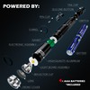 FORTO LED Pen Light, 200 Lumens Pocket Flashlight, IP67 Waterproof,