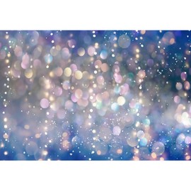 YongFoto 3 x 2 m Vinyl Photo Background Christmas Valentine's Day Abstract Bokeh Vintage Lights Photography Background for Photo Booth Baby Party Banner Kids Photo Studio Props