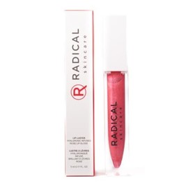 Radical Skincare Lip Luster Hyaluronic Infused Rose Lip Gloss – High Shine, Hydrating Formula for Soft, Radiant Lips | Cruelty-Free, Soy-Free, GMO-Free (5 ml)