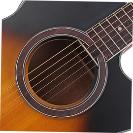 Levemolo Guitar Decals Set 109mm Rosette Inlay Sound Hole Sticker for Acoustic Guitar