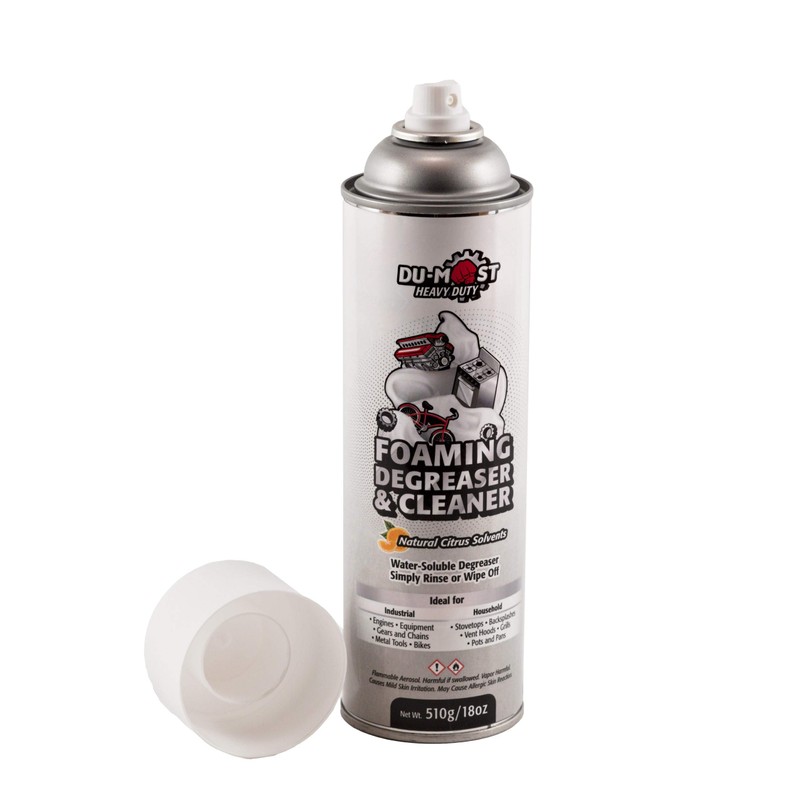 DU-MOST Heavy Duty Aerosol Foaming Degreaser & Cleaner, Deodorizer with