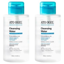 Atoogel Cleansing Water, 500ml, 2 pcs / 아토오겔 클렌징워터, 500ml, 2개