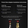 Bike Bits Presta Valve Adapter - Convert Presta to Schrader