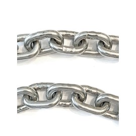 US Stainless Stainless Steel Windlass Anchor Chain 316 8mm (5/16") DIN766 (by The Foot)