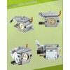 9287-310001 Carburetor Kit for McCulloch Mac 3200 3205 3210 3516