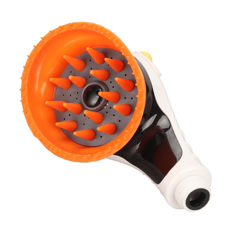 Pet Shower Head Brush with Switch Universal Soft Teeth Massage