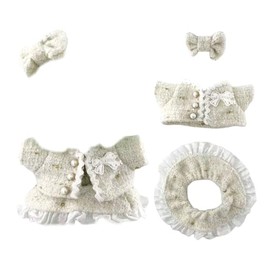 17cm Doll Clothes & Doll Outfit Stylish Doll Clothes for Doll- Cute Clothes for Dolls Dress up Unique Style（Headwear, Clothing, Skirts）