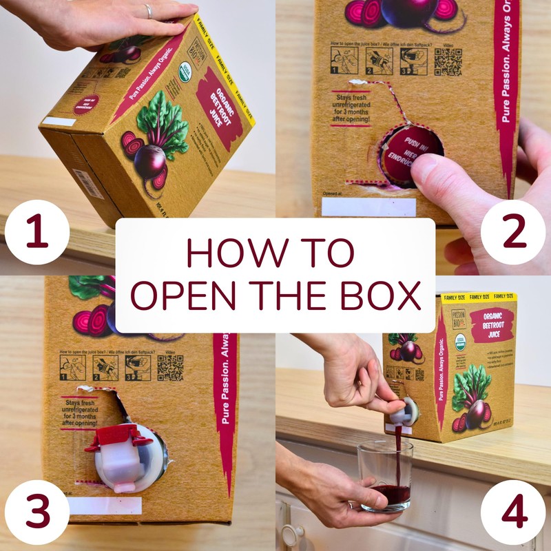 Organic Beetroot Juice Box 101.4 Fl Oz | Pure Beet