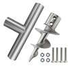 Fologtoo Dock Auger Kit with T-Handle,304 Stainless Steel Sand Auger