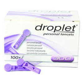 Droplet - Lancetas Universales Para Punción Capilar 30g
