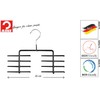MAWA 1 Piece Tie Holder with Non-Slip Coating, Space Saving