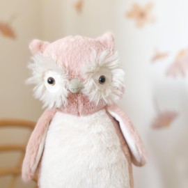 MON AMI Ava The Owl Stuffed Animal – 9”/23cm | Plush Owl Soft Toy for Christmas for Kids