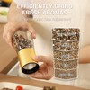 Vucchini Gold Salt and Pepper Grinder Mill - Adjustable Coarseness