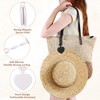 6Pcs Hat Clips for Travel on Bag Heart Shaped Silicone