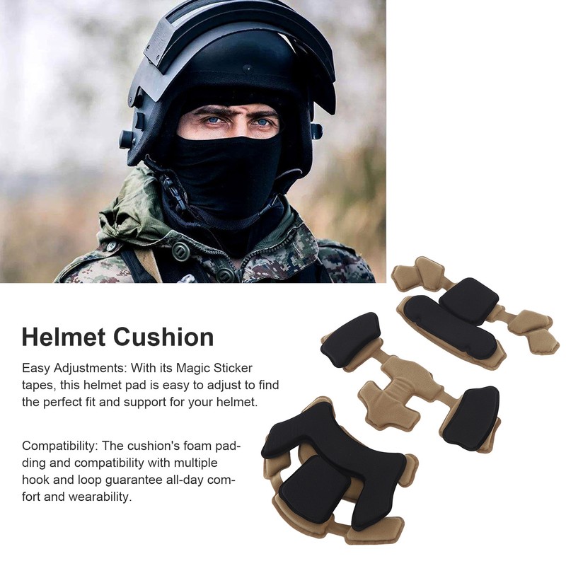 Helmet Padding Helmet Liner System Sponge Cushion Foam Pads Replacement