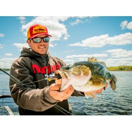 Northland Fishing Tackle Reed Runner Weedless Hollow Body Topwater Walking Frog for Bass Fishing, Blackbird, 1.75" Length