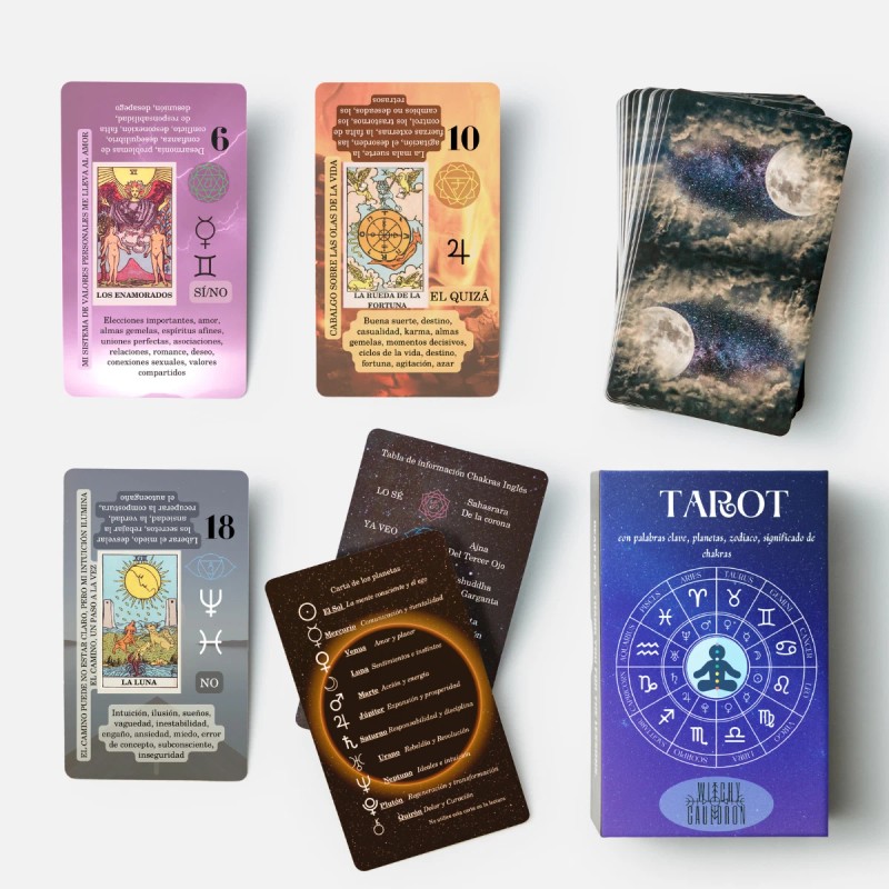 Cartas de Tarot en Español – Aprendizaje Completo y Práctico