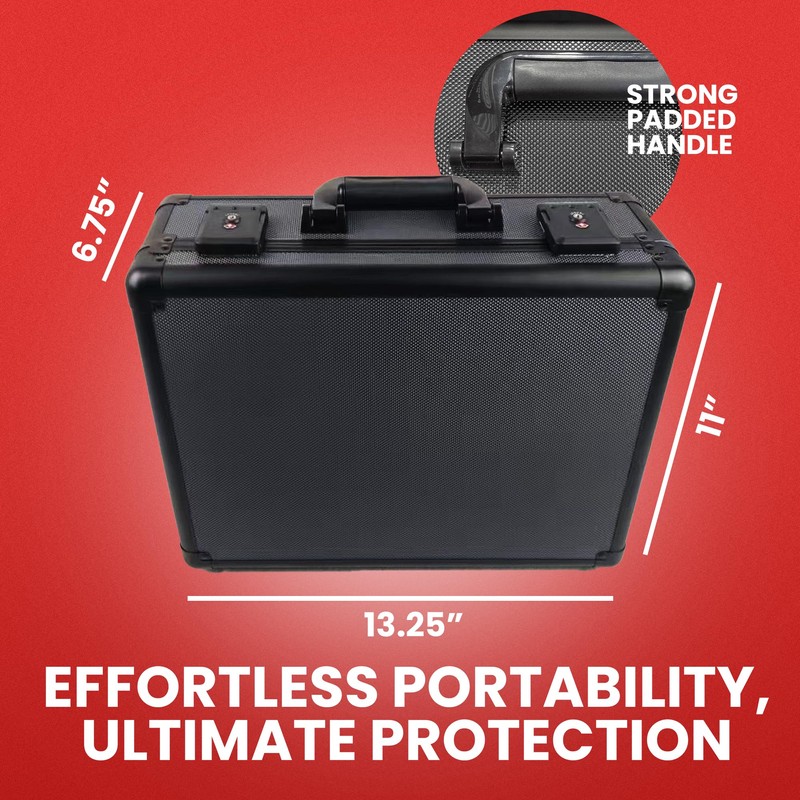 Premium Graded Card Storage Box - Impact Resistant Graded Card
