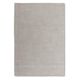 Cuore di lino - Asciugamano Leggero per Viso in Puro Lino 100% Made in Italy Moderno Naturale (60 x 100 cm)