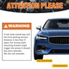 Front Bumper Tow Hook License Plate Mount Bracket Compatible with
