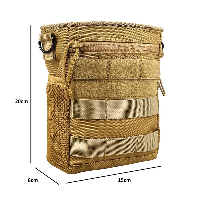 JETEDC MOLLE Dump Pouch, Storage, Military Pouch, Storage Belt Bag,