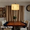 Boho Plug in Pendant Light Hanging Lamp with 15Ft Hemp
