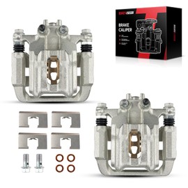 Torchbeam Rear Brake Calipers Set for Honda 2007-2016 CR-V, Acura 2013-2018 RDX, Honda 2012-2015 Crosstour, Rear Left and Rear Right Calipers Replace # 19B6887+19B6886