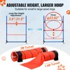 CooFel Dog Agility Training Equipment 7 PCS Set Upgrade w/Hurdles
