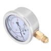 400bar 1/4BSP Y60 Radial Pressure Gauge, Stainless Steel + Brass,