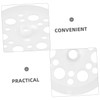 NOLITOY Stainless Plastic Washers 200pcs Set Keyhole Flat for Insulation