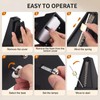 RIVVTA Mechanical Metronome High Precision Track Beat for Piano Ebony