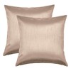 Aiking Home 20x20 Inches Faux Silk Square Throw Pillow Cover,