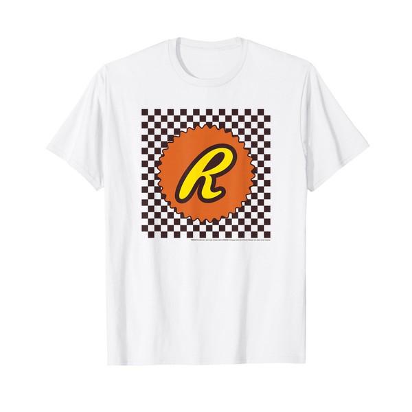 Reese's Peanut Butter Cups Checkered Background Logo T-Shirt
