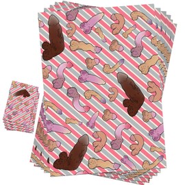 Funny Rude Gift Wrap Wrapping Paper Sheets for Women Ladies Perfect for Best Friend Birthday & Hen Party Pack 6