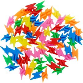 DreamyRetreat 72Pcs Colorful Bike Spoke Beads Mixed Color Small Bike Wheel Spoke Decorations?Bike Components and Parts